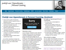 Tablet Screenshot of praktijkvoorhypnotherapie.nl